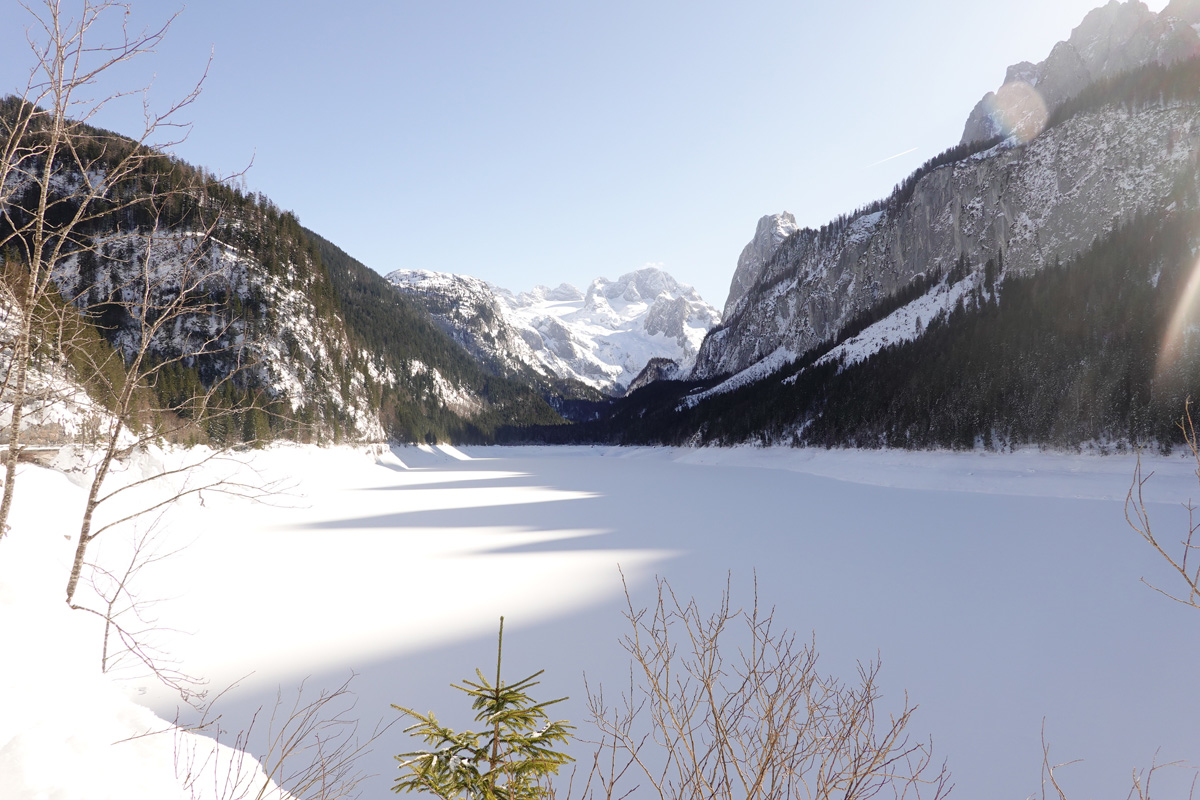 Mon voyage aux lacs à Gosau en Autriche