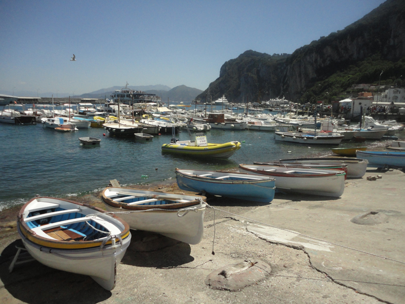 Mon voyage en Italie à L'île de Capri