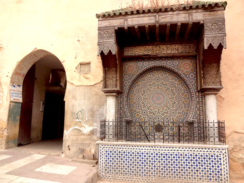 Mon voyage à Meknes au Maroc