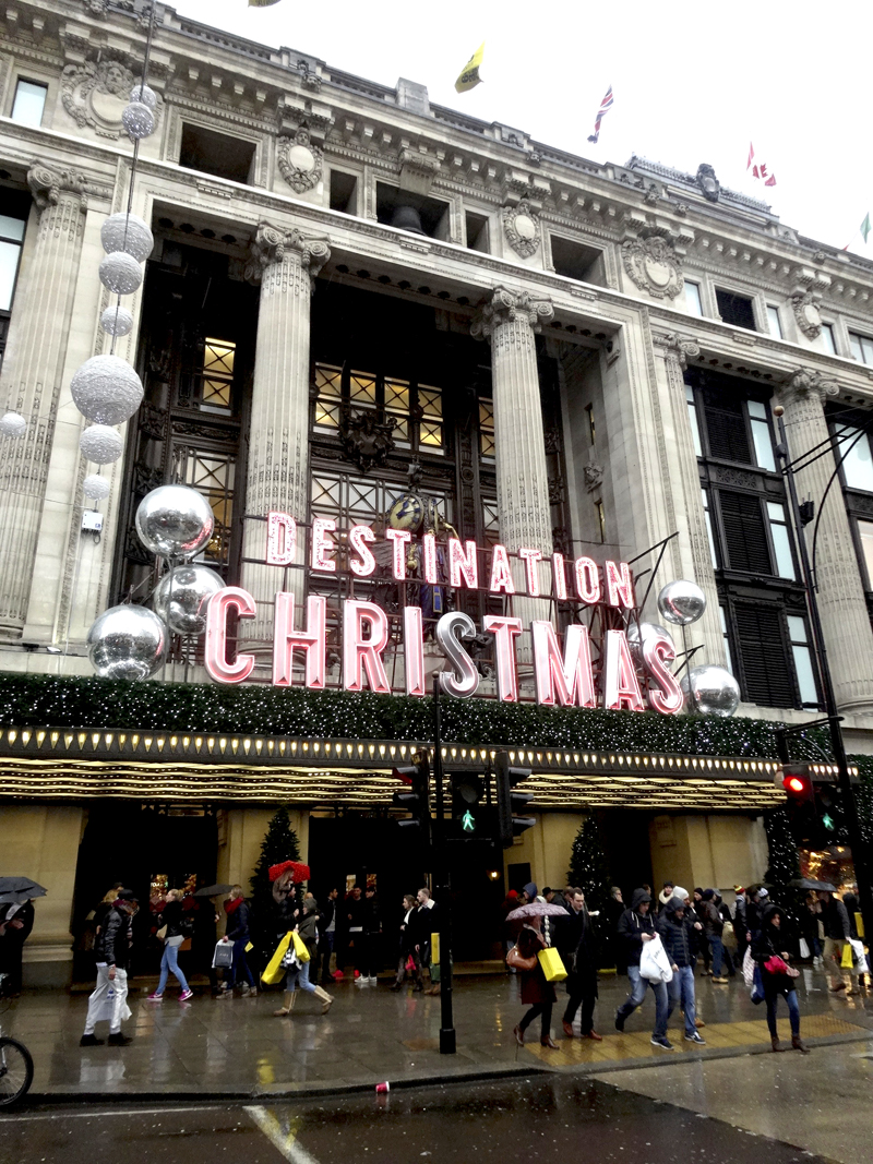 Voyage Décorations de Noël à Londres