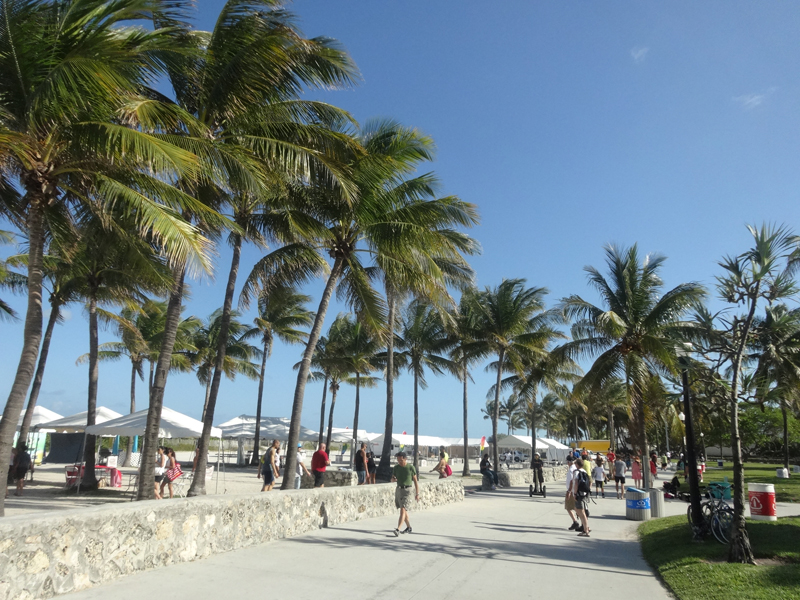 Mon voyage à Miami Beach à Miami en Floride aux Etats Unis