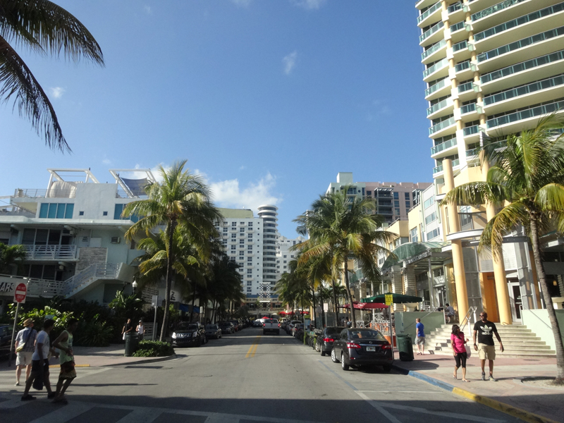 Mon voyage à Miami Beach à Miami en Floride aux Etats Unis