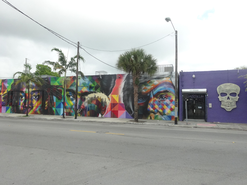 Mon voyage dans le quartier du Winwood à Miami en Floride aux Etats Unis
