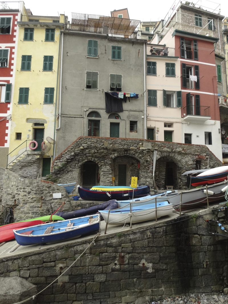 Mon voyage en Italie - Les 5 Terres - Riomaggiore