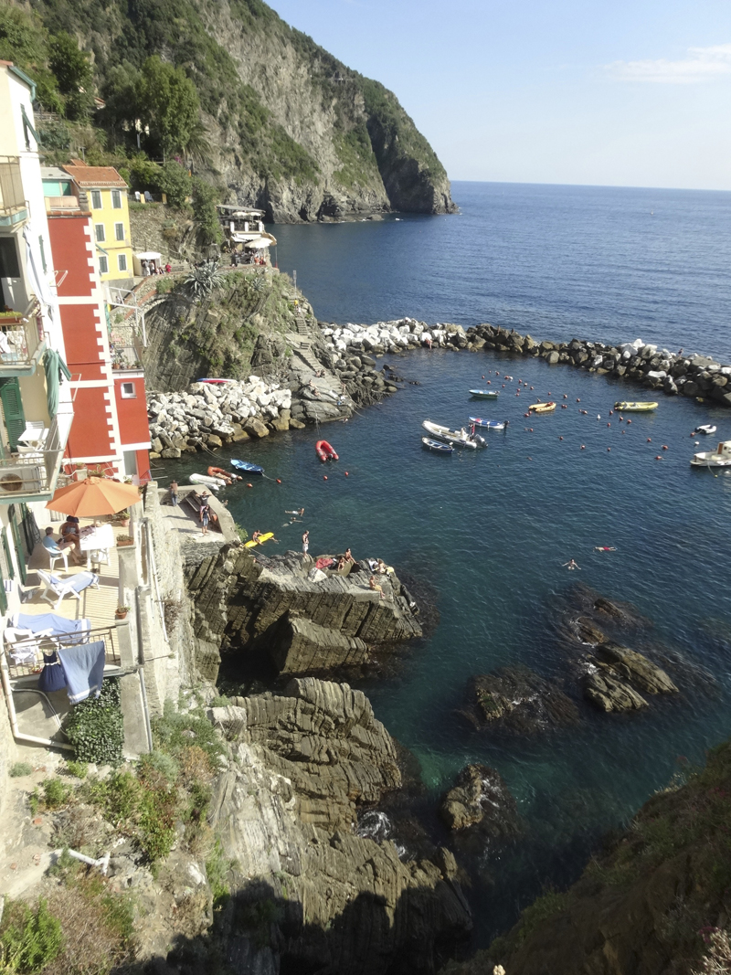 Mon voyage en Italie - Les 5 Terres - Riomaggiore