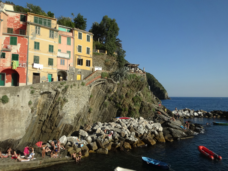 Mon voyage en Italie - Les 5 Terres - Riomaggiore