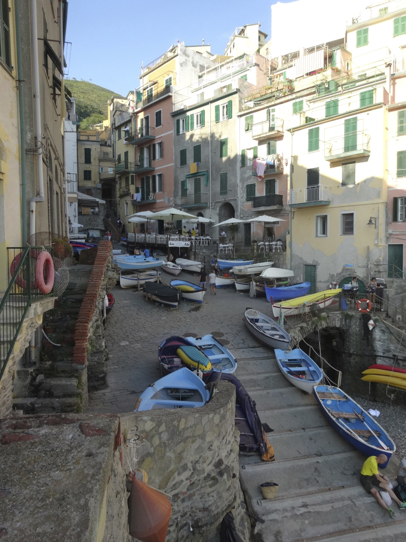 Mon voyage en Italie - Les 5 Terres - Riomaggiore