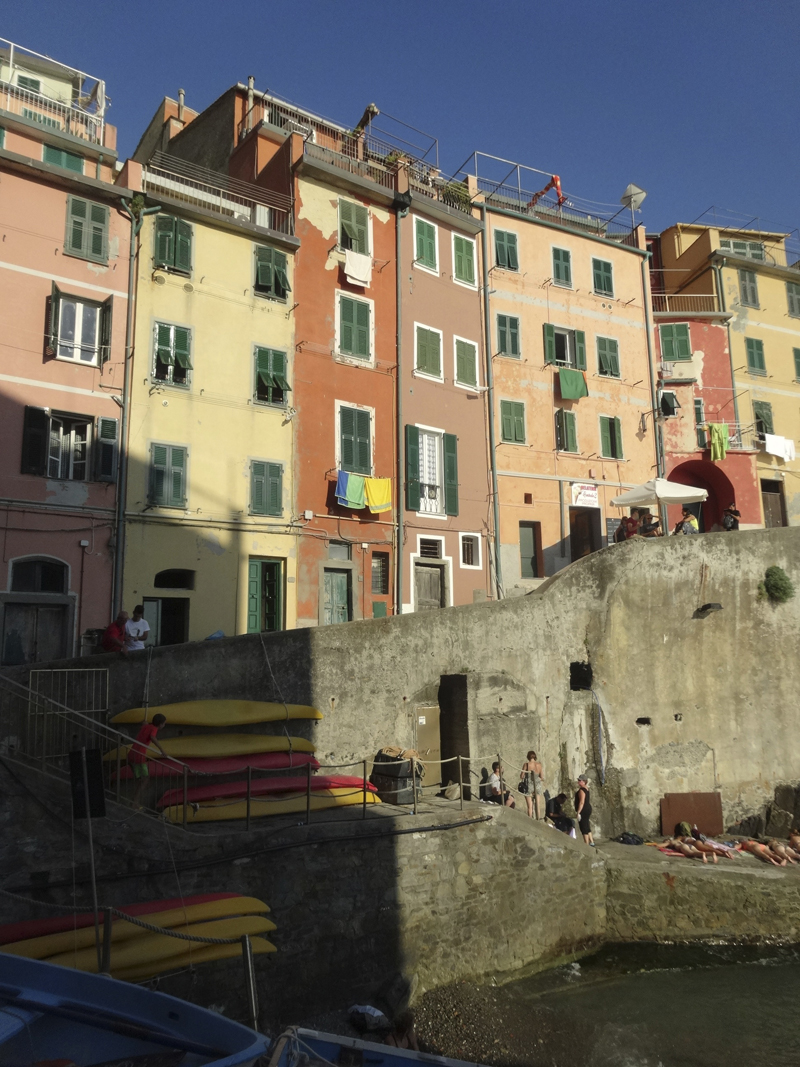 Mon voyage en Italie - Les 5 Terres - Riomaggiore