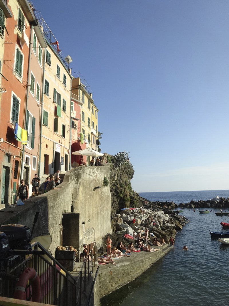 Mon voyage en Italie - Les 5 Terres - Riomaggiore