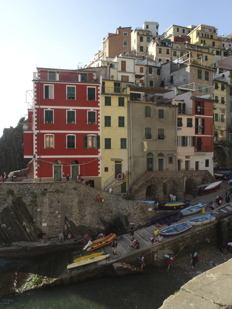 Mon voyage en Italie - Les 5 Terres - Riomaggiore