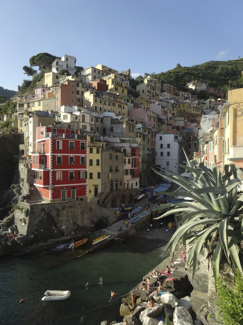 Mon voyage en Italie - Les 5 Terres - Riomaggiore