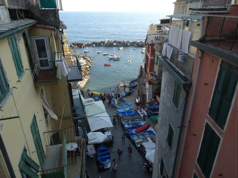 Mon voyage en Italie - Les 5 Terres - Riomaggiore