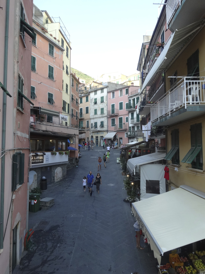 Mon voyage en Italie - Les 5 Terres - Riomaggiore