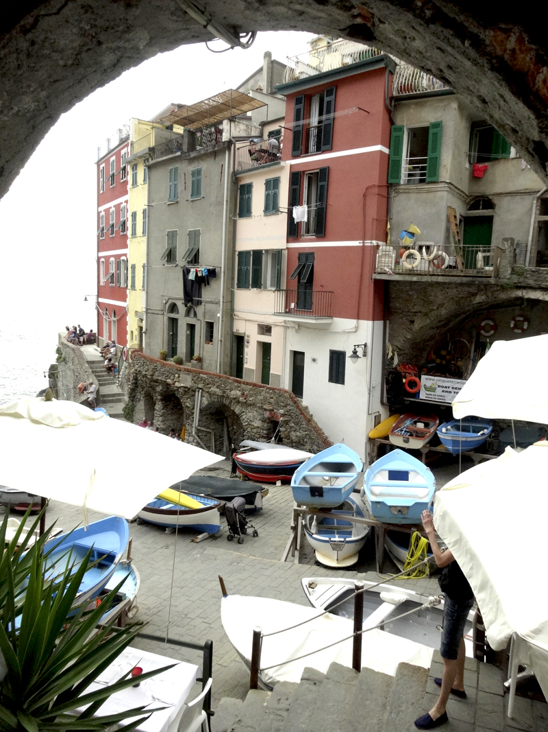 Mon voyage en Italie - Les 5 Terres - Riomaggiore