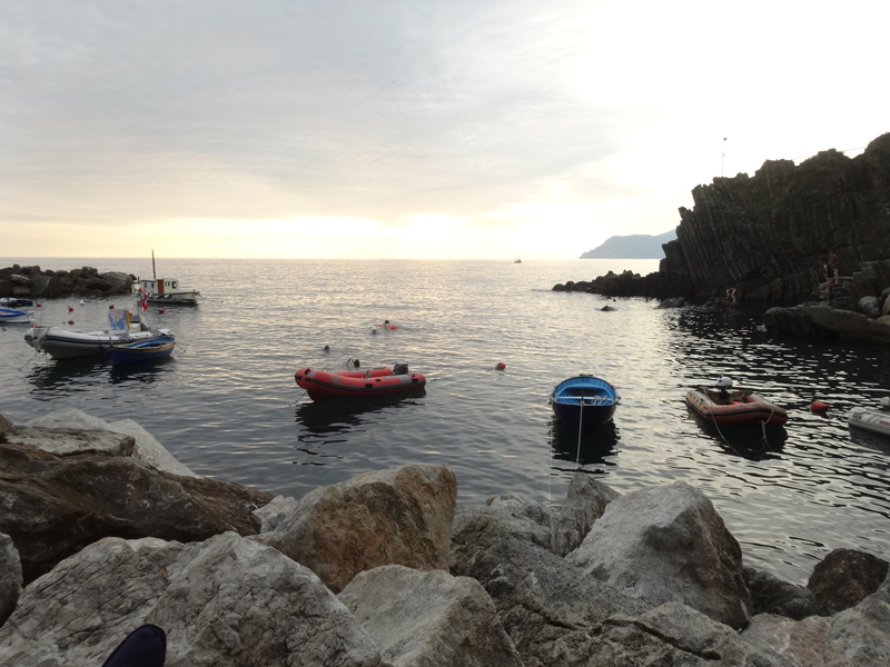 Mon voyage en Italie - Les 5 Terres - Riomaggiore