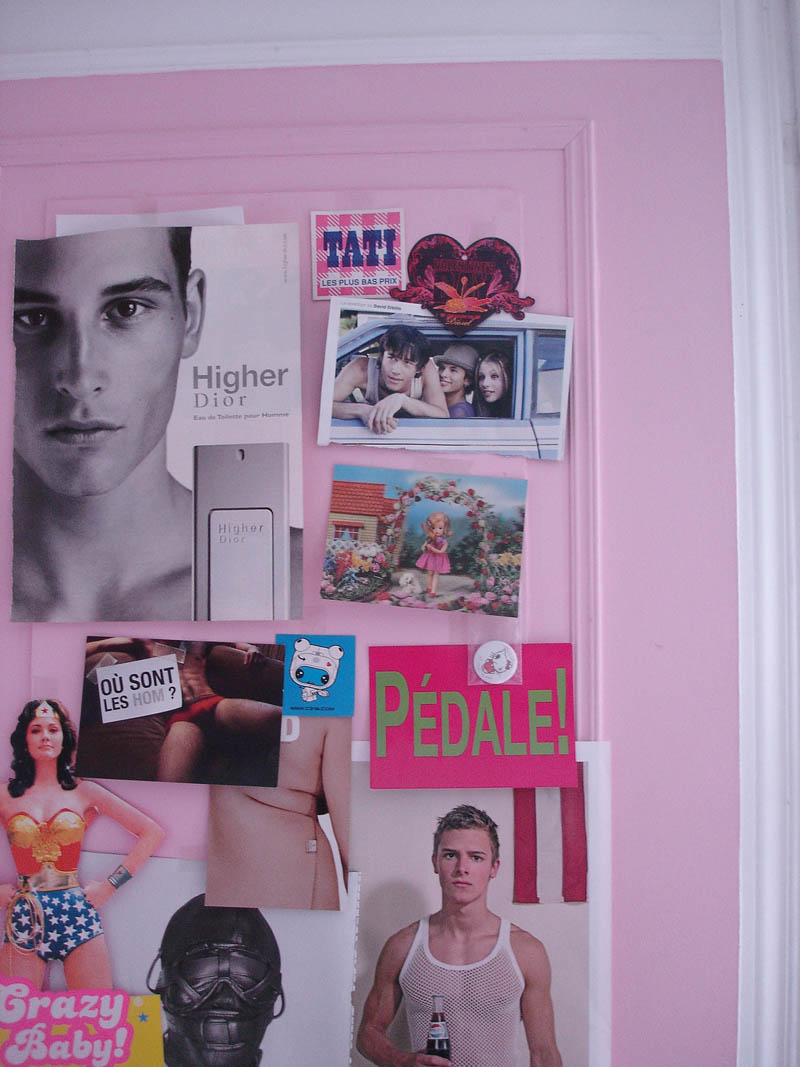 Photo de mon atelier appartement en ce moment