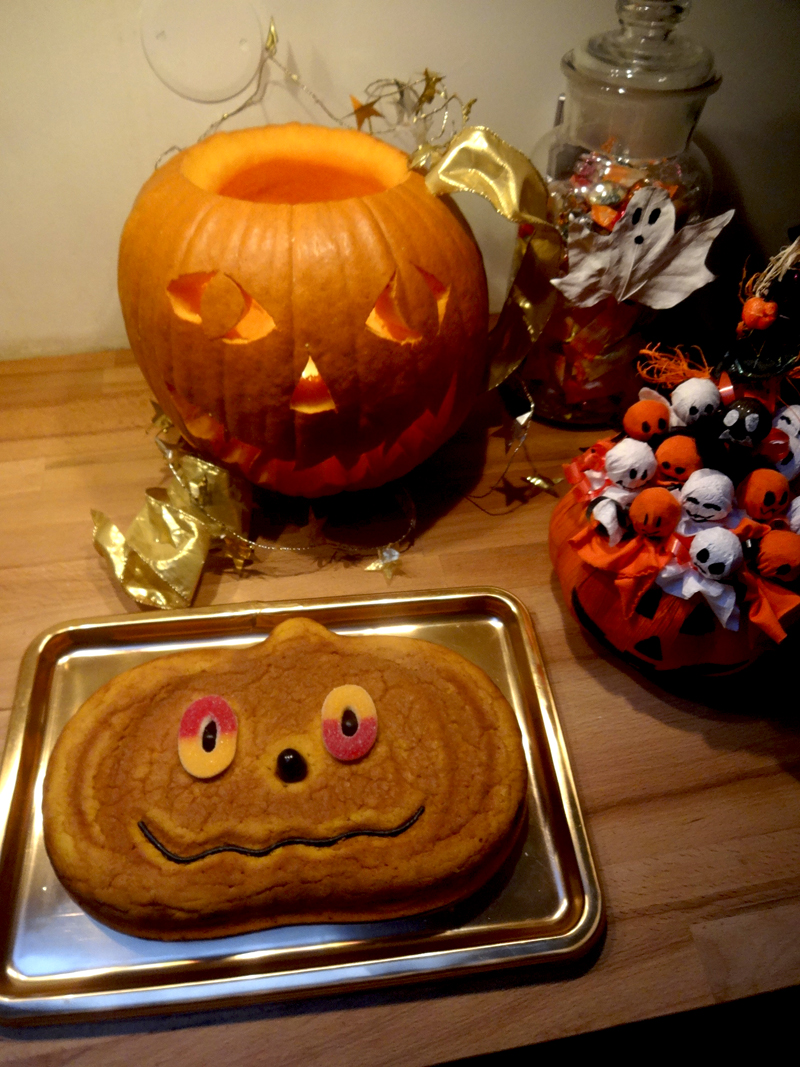 Décoration et soirée d'Halloween de mon atelier