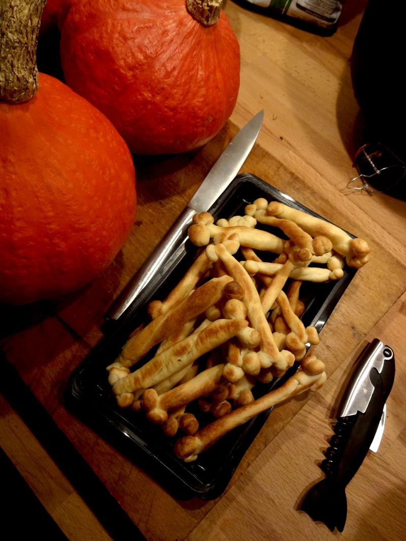 Décoration et soirée d'Halloween de mon atelier