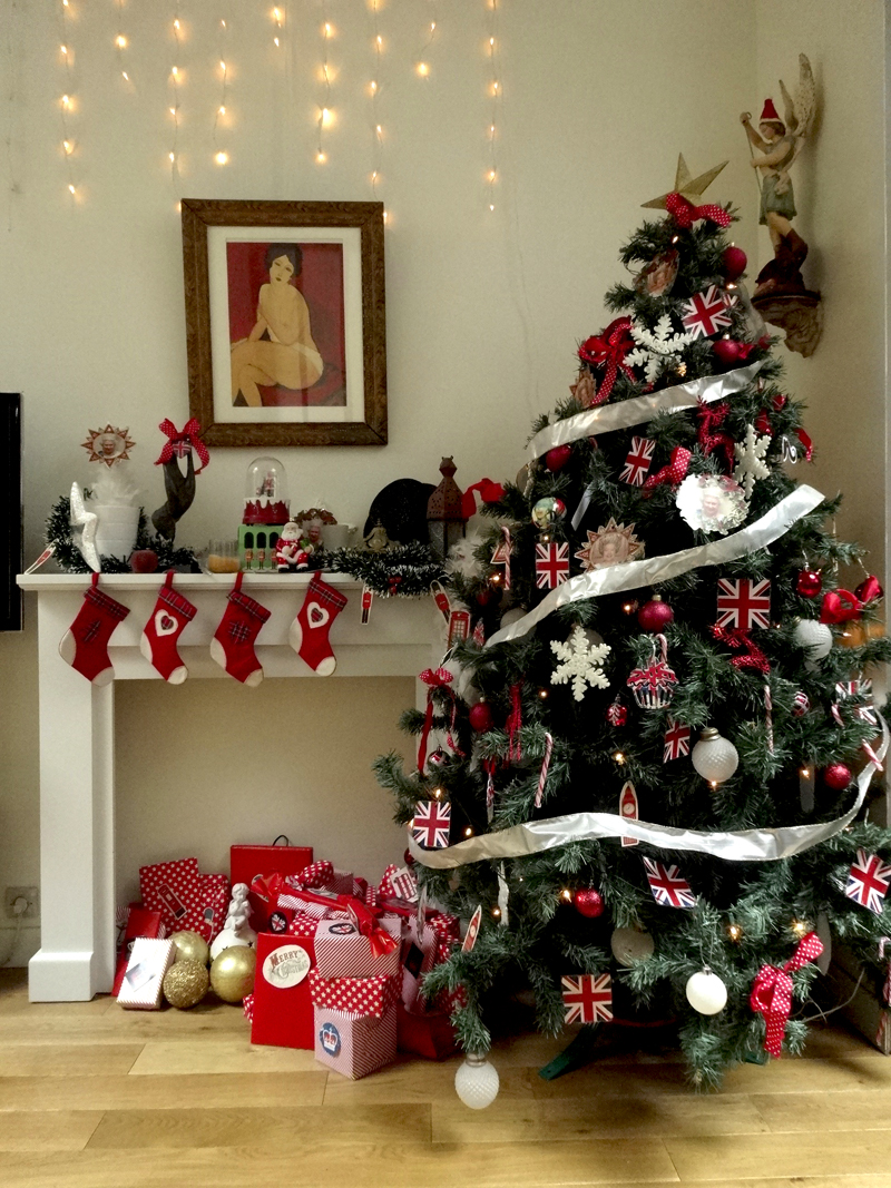 Décoration et soirée de Noël dans l'atelier