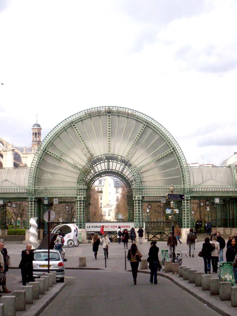 La maquette des travaux du Forum des Halles