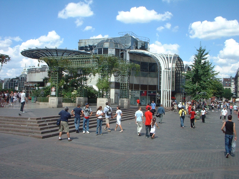 La maquette des travaux du Forum des Halles