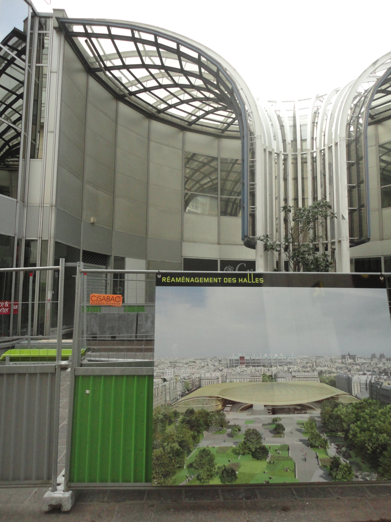 Démolition du Forum des Halles