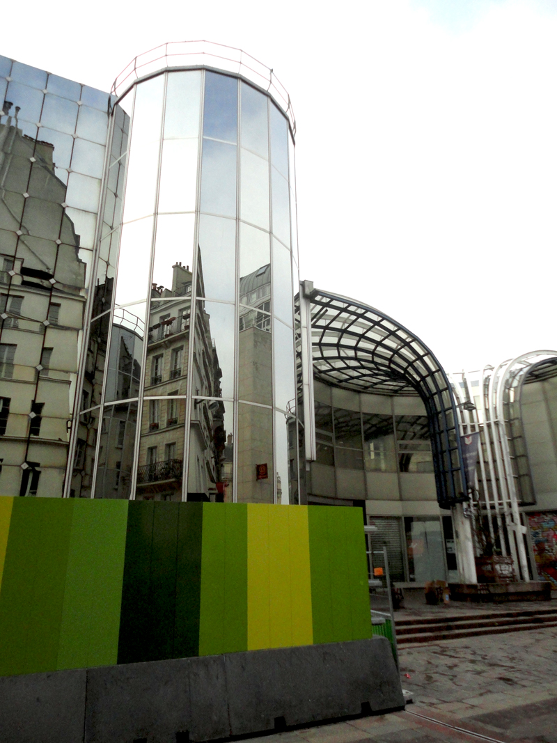 Démolition du Forum des Halles