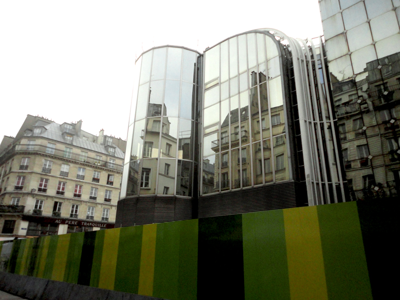 Démolition du Forum des Halles