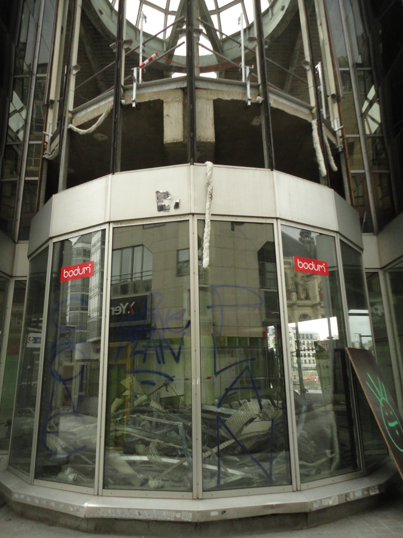 Le chantier du Forum des Halles