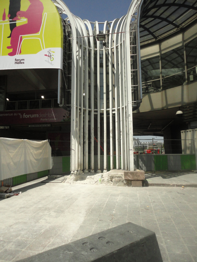 Le chantier du Forum des Halles