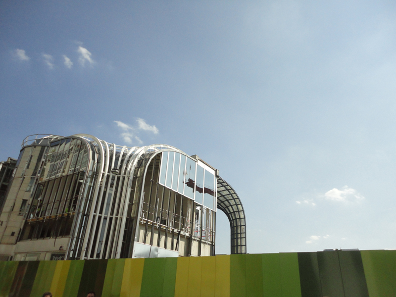 Le chantier du Forum des Halles