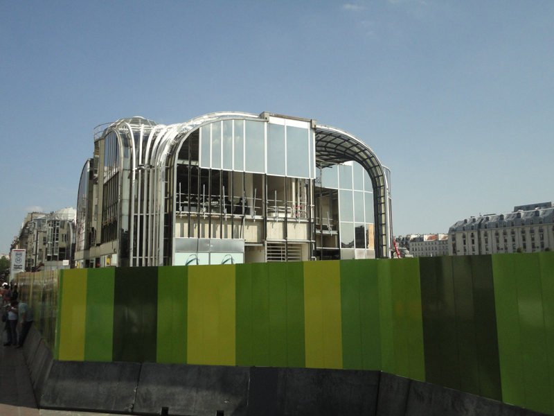 Le chantier du Forum des Halles