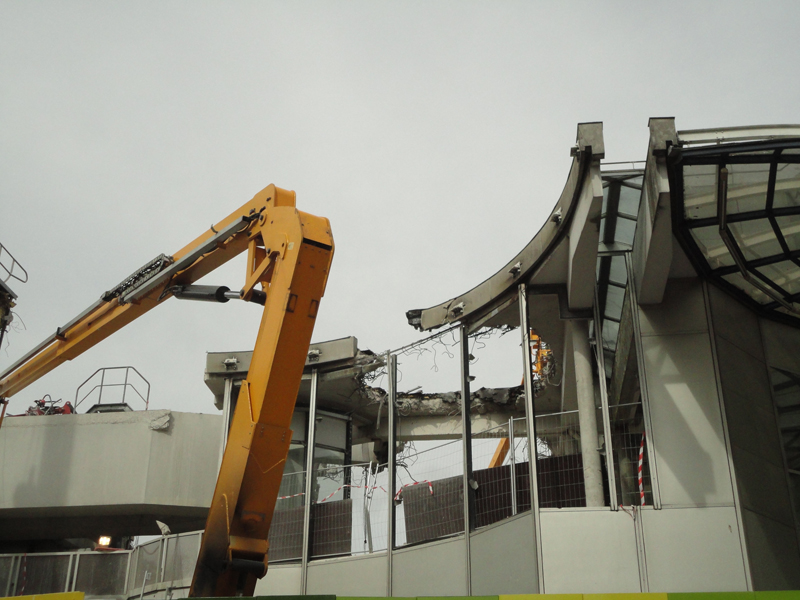 Le chantier du Forum des Halles