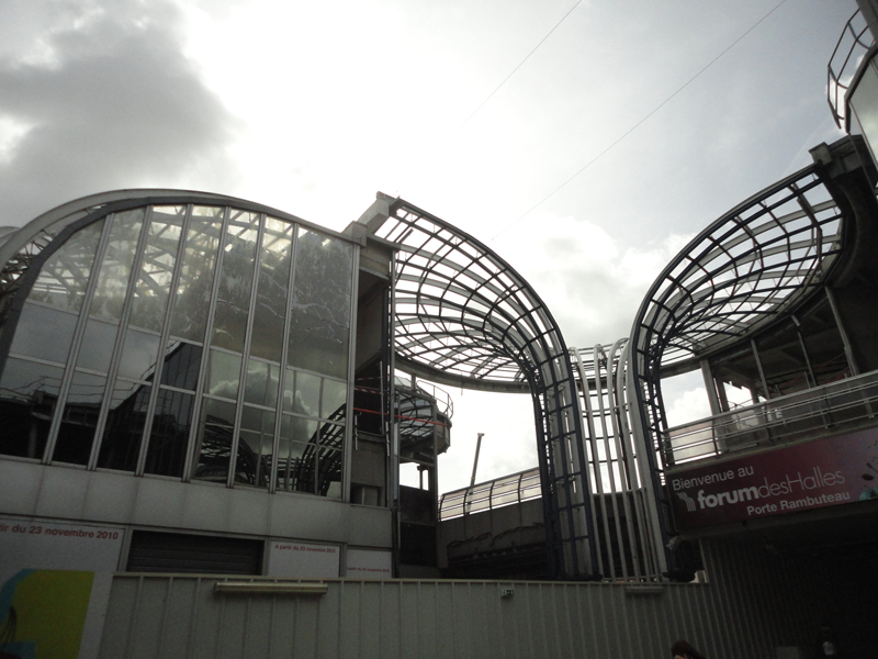 Démolition du Forum des Halles