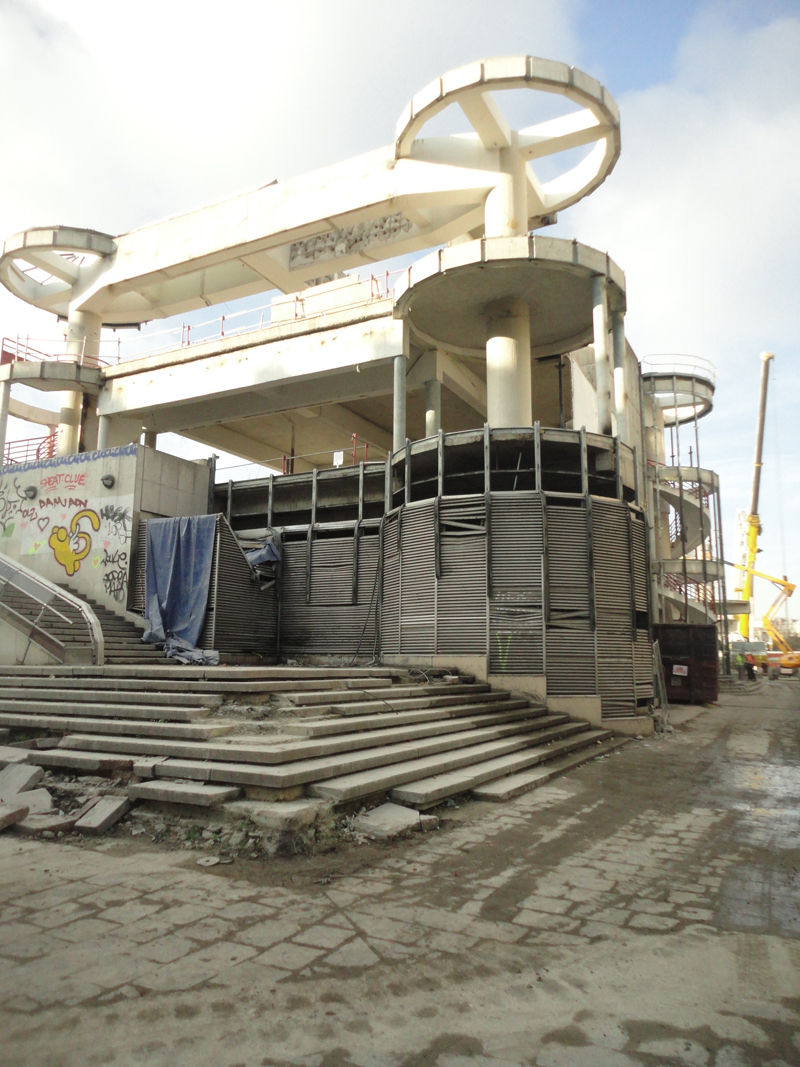 Le chantier du Forum des Halles