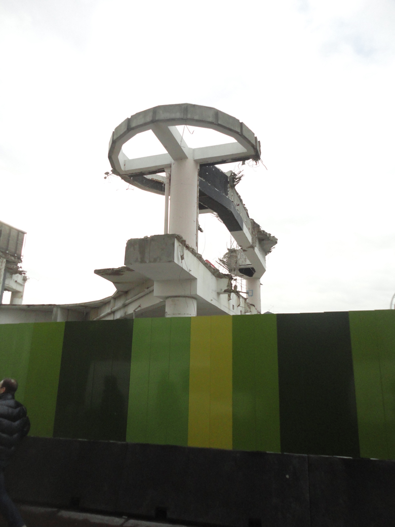 Le chantier du Forum des Halles