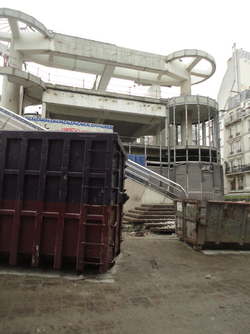 Le chantier du Forum des Halles