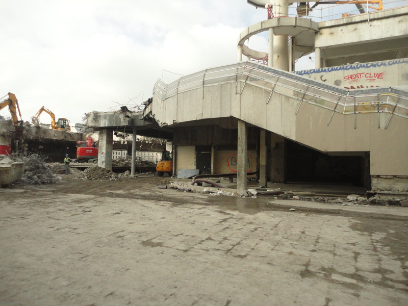 Le chantier du Forum des Halles