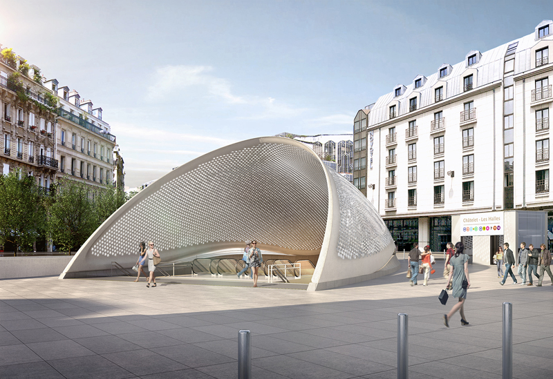 Photo du future projet du Forum des Halles