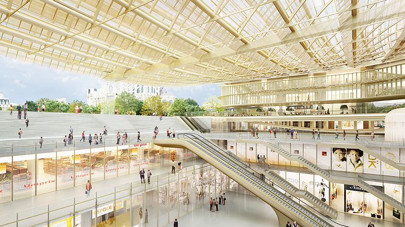 Photo du future projet du Forum des Halles