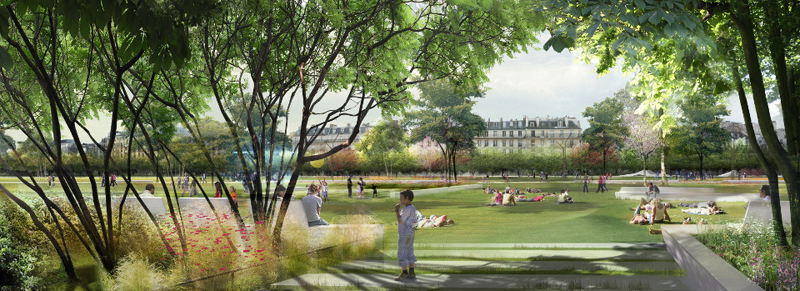 Photo du future projet du Forum des Halles