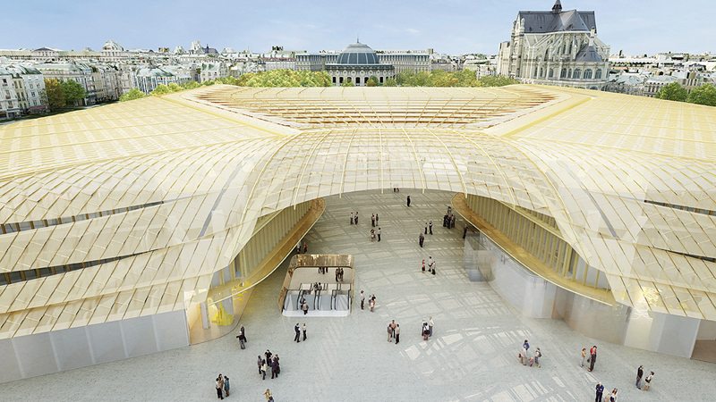 Photo du future projet du Forum des Halles