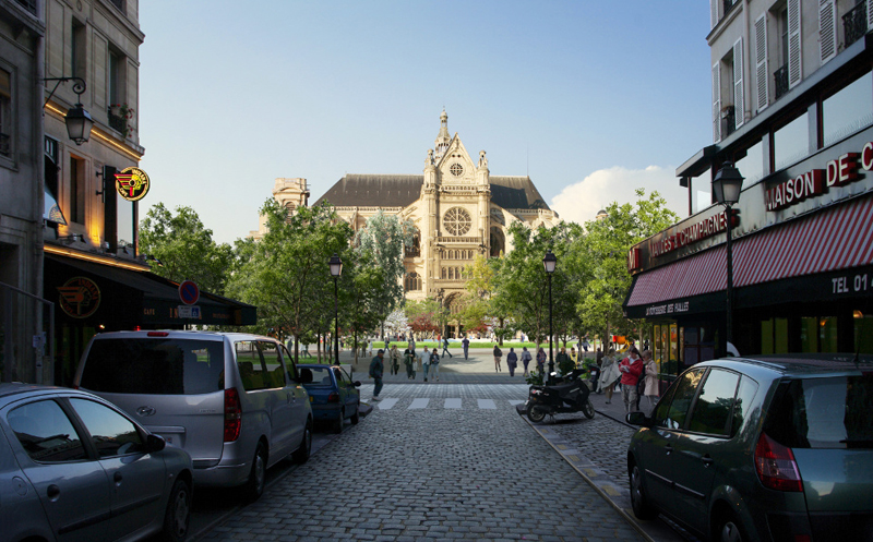 Photo du future projet du Forum des Halles