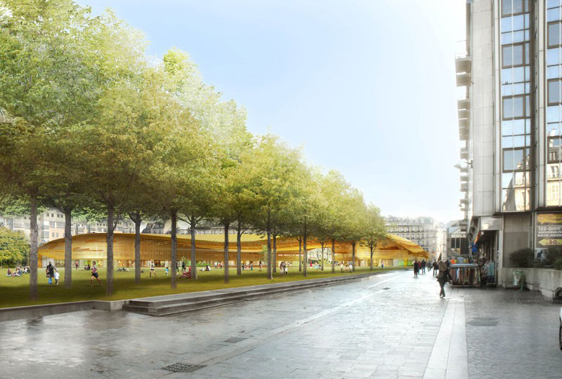 Photo du future projet du Forum des Halles