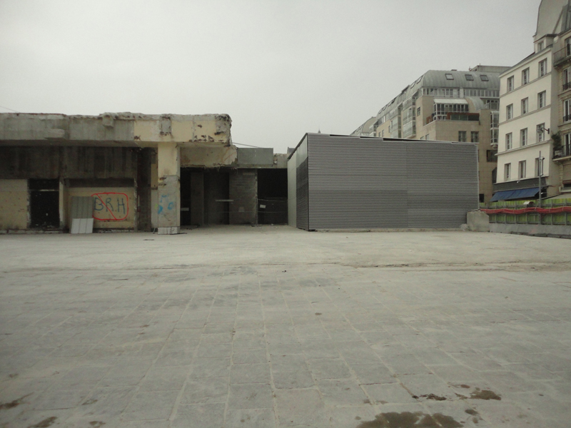 Démolition du Forum des Halles