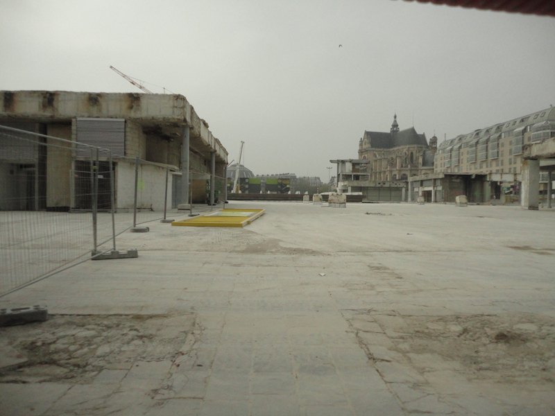 Démolition du Forum des Halles