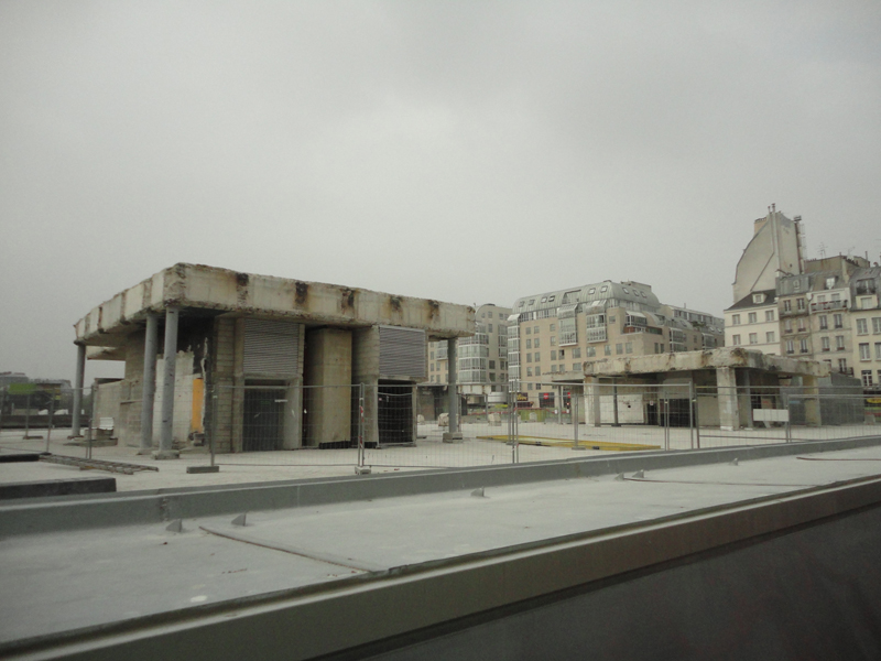 Démolition du Forum des Halles