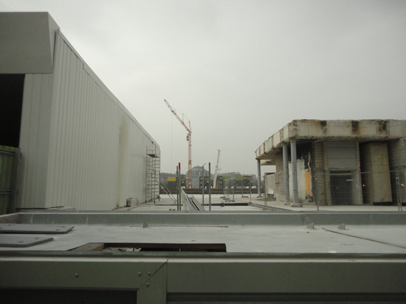 Démolition du Forum des Halles