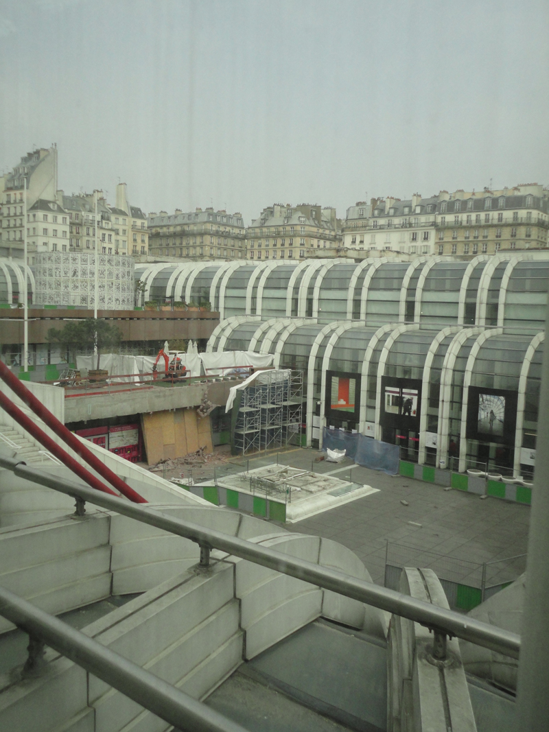 Démolition du Forum des Halles