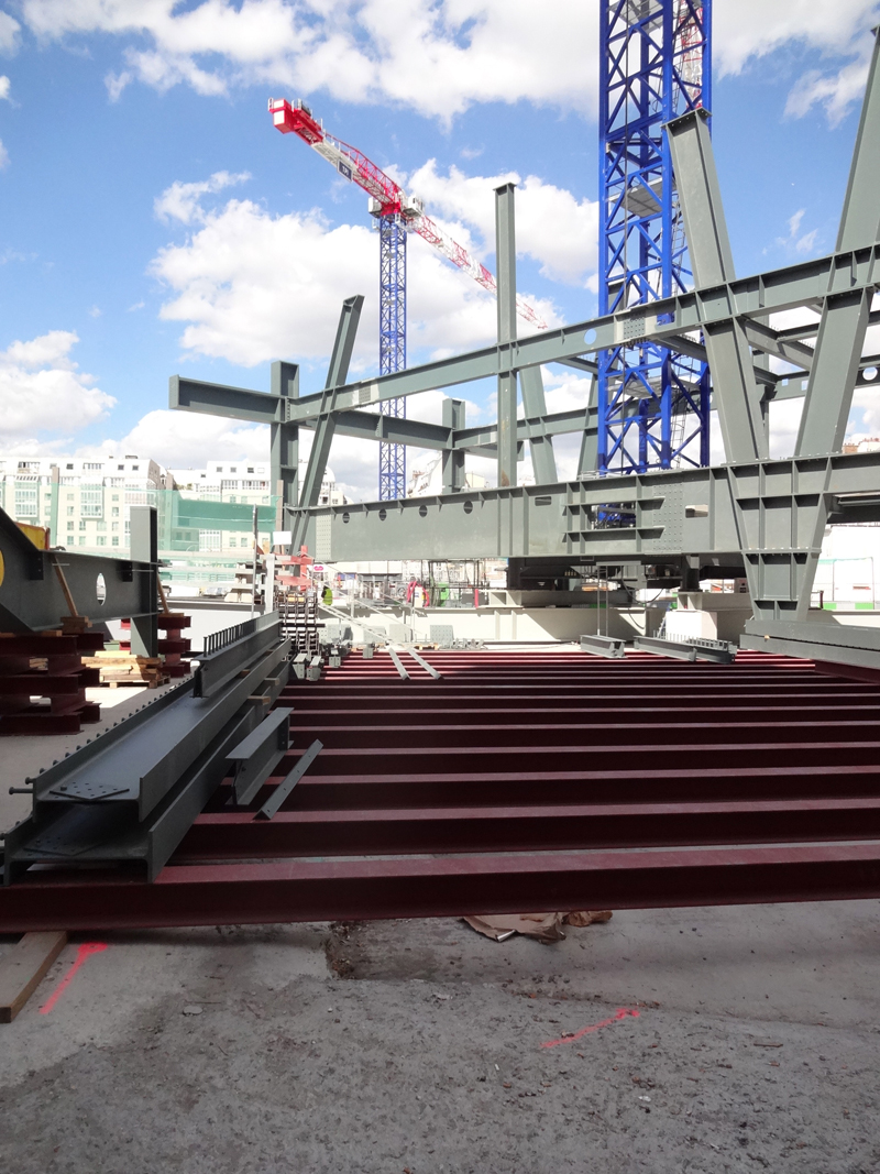 Le chantier du Forum des Halles